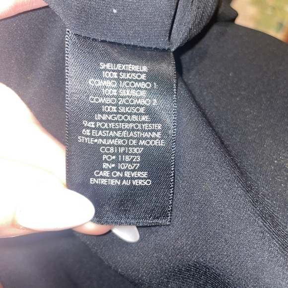 New! Alice + Olivia Sueann Silk Asymmetric Tiered Ruffle Floral Skirt 💛 size 2 - Picture 15 of 15